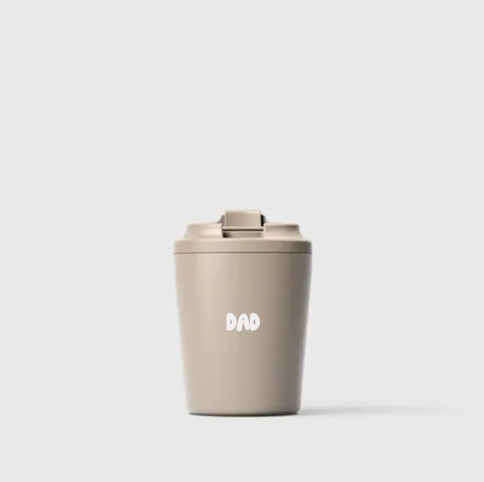 Made By Fressko Personalised Water Bottle or Coffee Cup