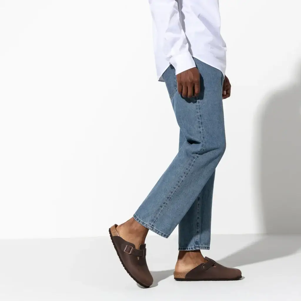 Birkenstocks Boston Habana Oiled Leather Clog