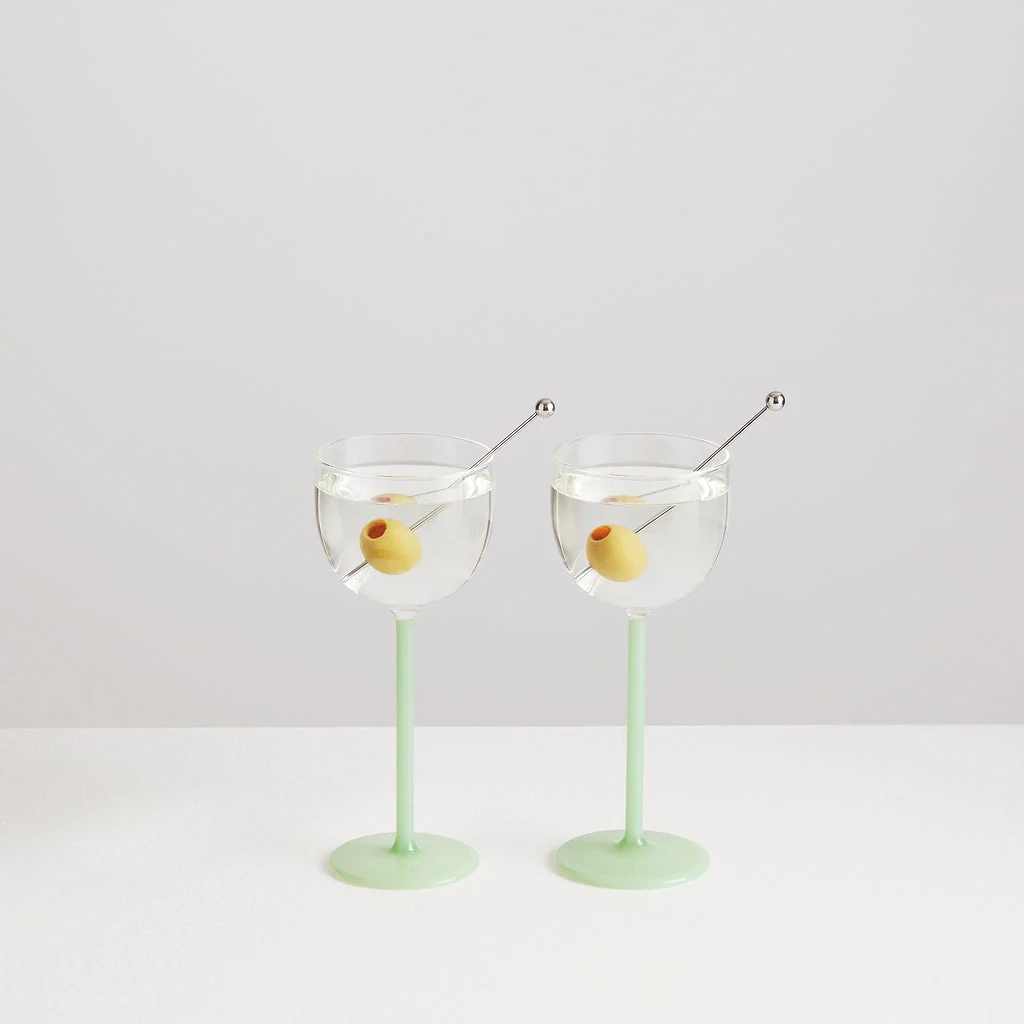 Maison Balzac Nick and Nora Glasses