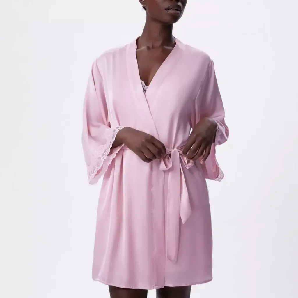Bras n Things Satin Robe